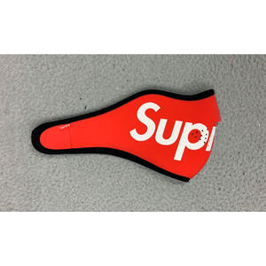Supreme Face Mask Mens One Size Red Neoprene Ski Mask Logo Spellout